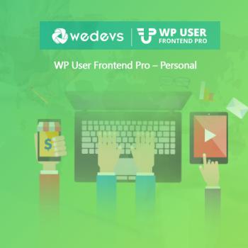 WP-User-Frontend-Pro- -Personal